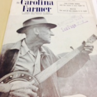 Frank Proffitt on cover of Carolina Farmer, Box 3.jpg